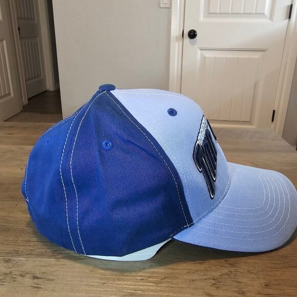 Vintage North Carolina Tar Heels Strapback Hat Cap Blue UNC Two Tone NCAA Retro - Picture 5 of 8